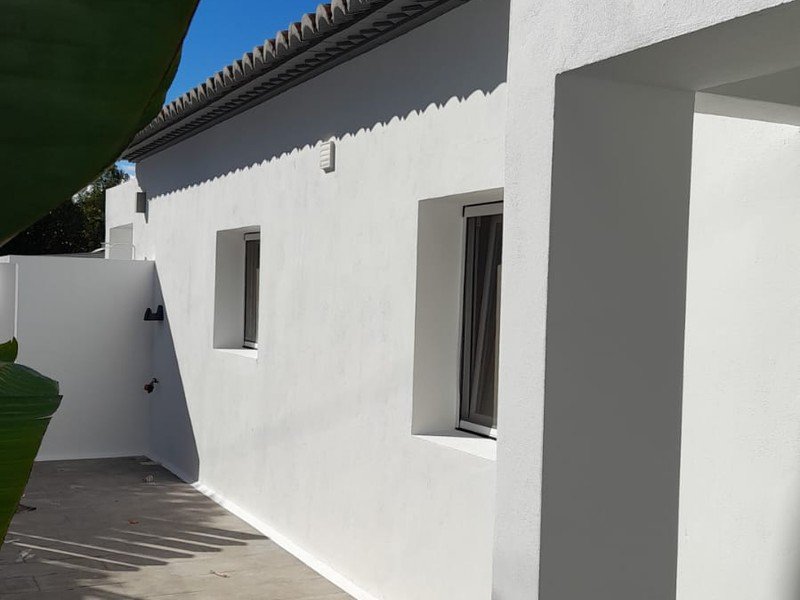 Fachada de Villa y Terraza en Calpe